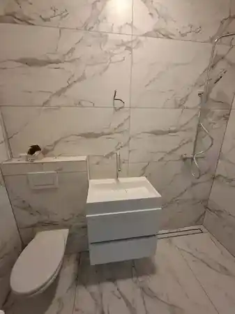 Hotová koupelna v rodinném domě
